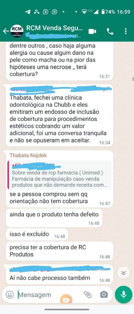 Grupo de Consultoria Thabata Najdek / Venda Seguro