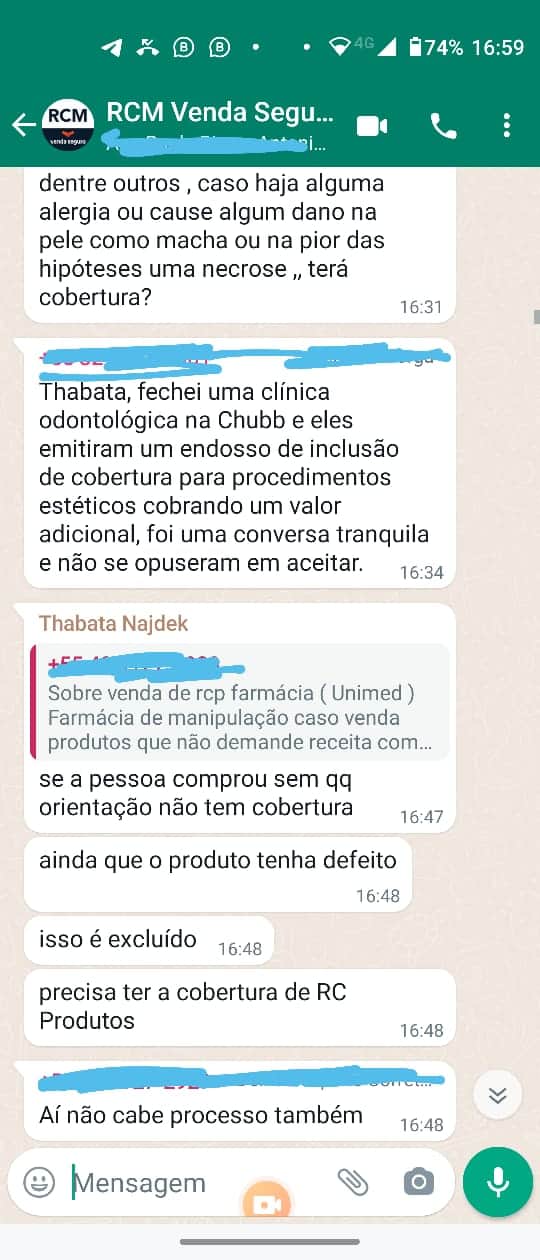 Grupo de Consultoria Thabata Najdek / Venda Seguro